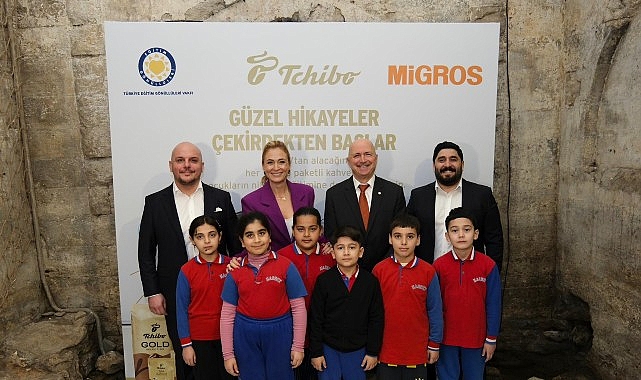 Nitelikli eğitim i&ccedil;in g&uuml;&ccedil;ler birleşti:   Tchibo&rsquo;dan TEGV ve Migros iş birliği ile 3.000 &ccedil;ocuğa destek