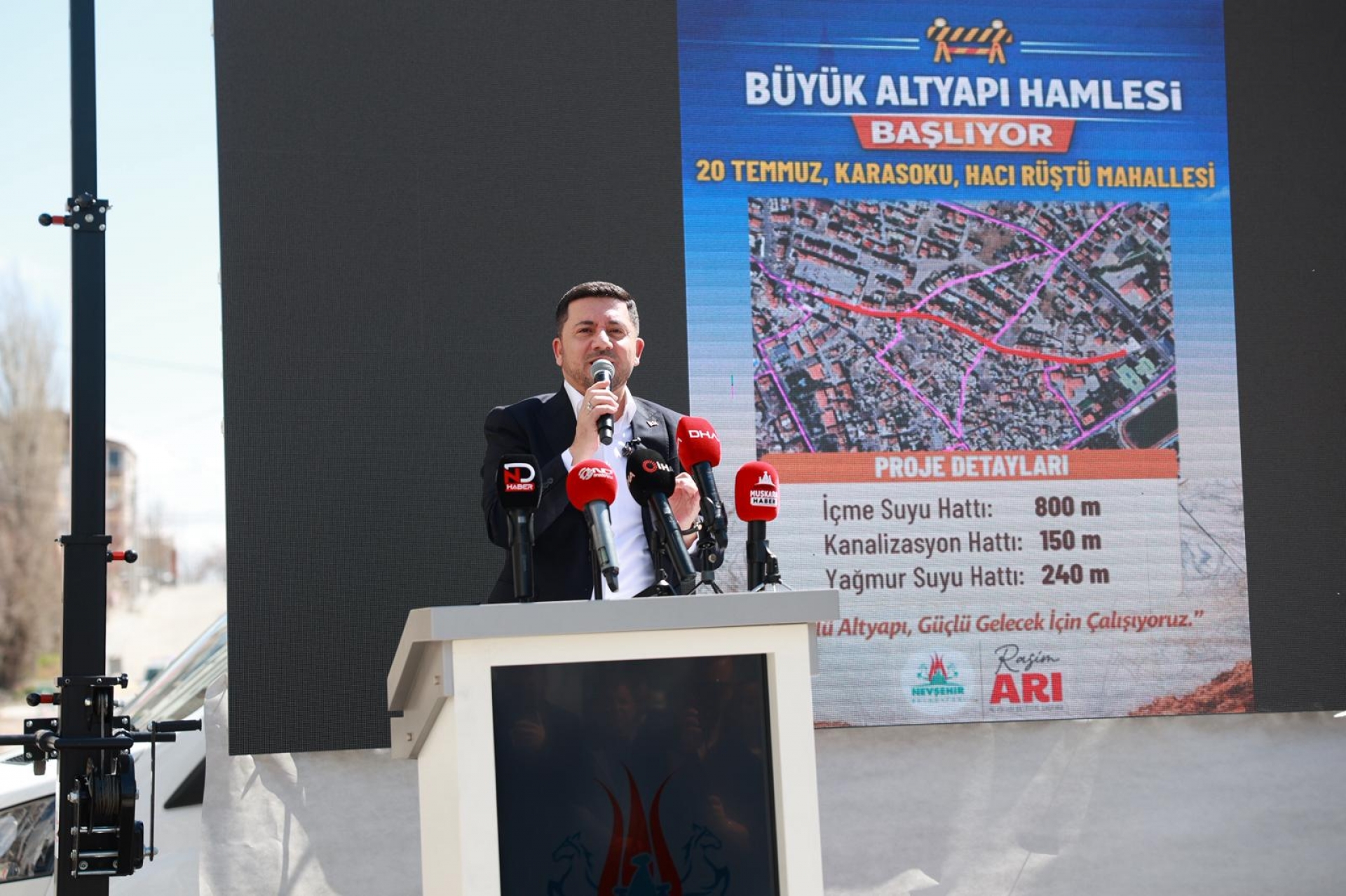 Başkan Arı: Nevşehir&rsquo;i Geleceğe Kalıcı Eserlerle Hazırlıyoruz