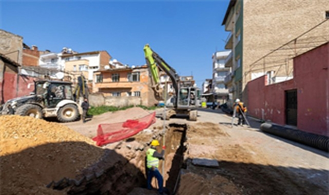 &Ouml;demiş&rsquo;te altyapıda b&uuml;y&uuml;k d&ouml;n&uuml;ş&uuml;m