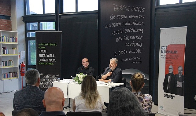 &Ouml;d&uuml;ll&uuml; yazar Yavuz Ekinci Nil&uuml;fer&rsquo;de okurlarıyla buluştu