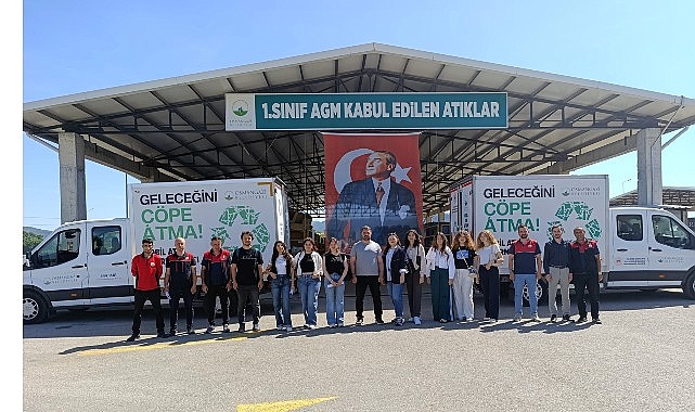 &Ouml;ğrenciler kapı kapı dolaşılarak halka &ccedil;evre bilinci kazandırıyor