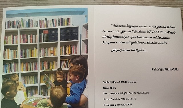 Oğuzhan Kavaklı &ccedil;ocuk k&uuml;t&uuml;phaneleri a&ccedil;maya devam ediyor