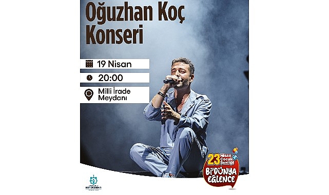 Oğuzhan Ko&ccedil;&rsquo;tan 23 Nisan konseri