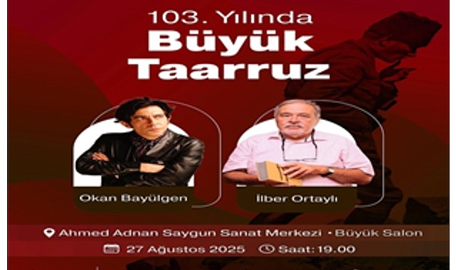Okan Bay&uuml;lgen ve Prof. Dr. İlber Ortaylı İzmirliler ile buluşacak