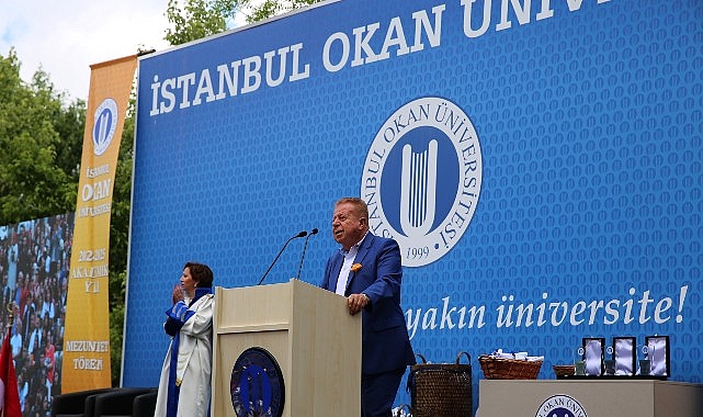 Okan&rsquo;da mezuniyet sevinci