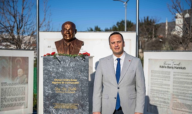 &Ouml;l&uuml;m&uuml;n 14. Yılında Bornova&rsquo;da Denktaş&rsquo;a Vefa