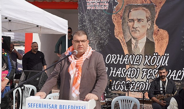 Orhanlı K&ouml;y&uuml; 2. Zeytin Hasadı Festivali coşkuyla başladı