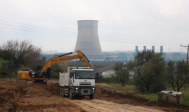 Osmangazi Belediyesi Karabal&ccedil;ık&rsquo;ta 455 Metrelik Yeni Yol A&ccedil;ıyor
