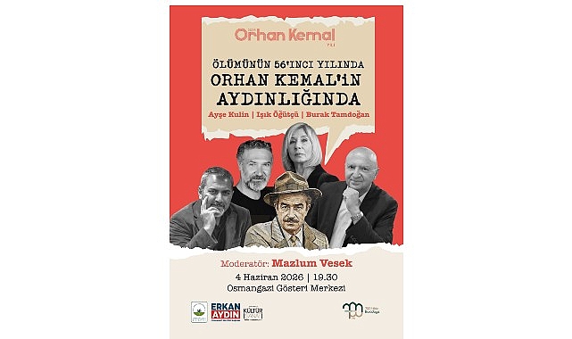 Osmangazi Belediyesi&rsquo;nden Orhan Kemal&rsquo;e Anlamlı Vefa