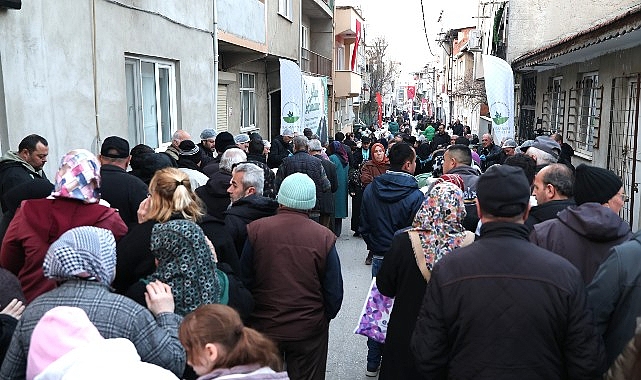 Osmangazi Belediyesi&rsquo;nin İftar Sofrası Dolup Taştı