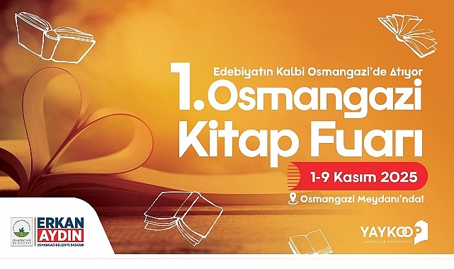 Osmangazi Kitap Fuarı Kapılarını A&ccedil;ıyor