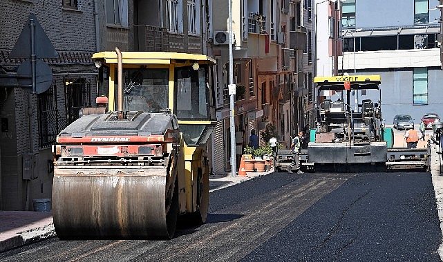 Osmangazi&rsquo;de 160 ton asfalt d&ouml;k&uuml;ld&uuml;
