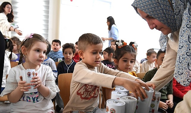 Osmangazi&rsquo;de &ccedil;evreye duyarlı &ccedil;ocuklar yetişiyor