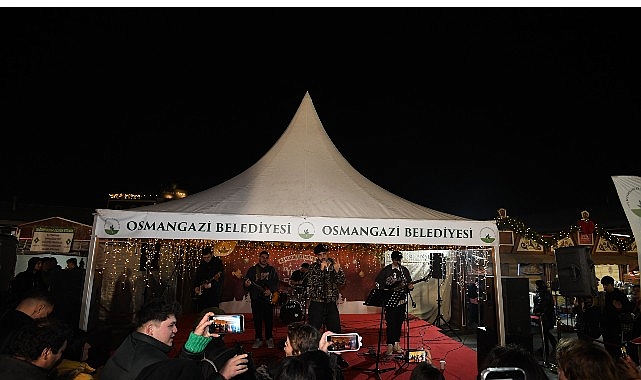 Osmangazi&rsquo;de &Ccedil;izik Grubu Festivale Renk Kattı