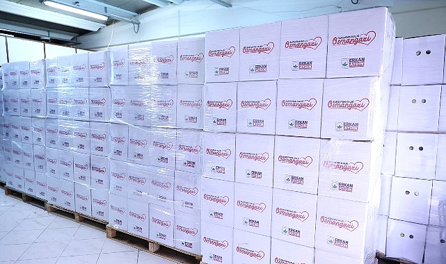 Osmangazi&rsquo;de Ramazan Kolisi Dağıtımı Devam Ediyor