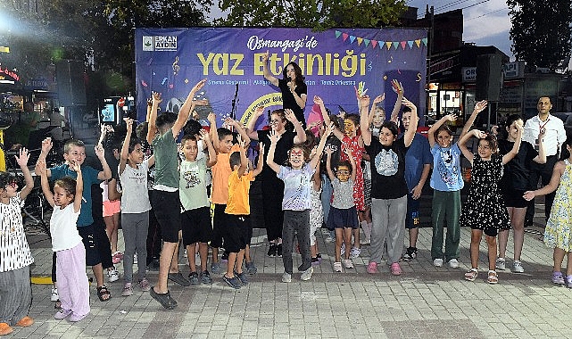 Osmangazi&rsquo;de yaz etkinlikleri mahallelere neşe getirdi