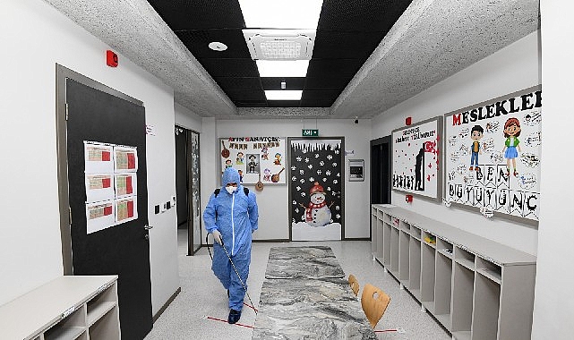 Osmangazi&rsquo;deki Kreşlerde Hijyen Standardı Zirveye &Ccedil;ıktı