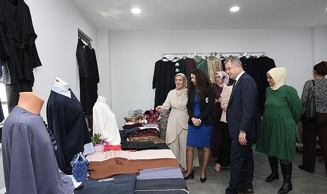 OSMEK&rsquo;te &Uuml;reten Kadınlar Emeklerini Sergiledi