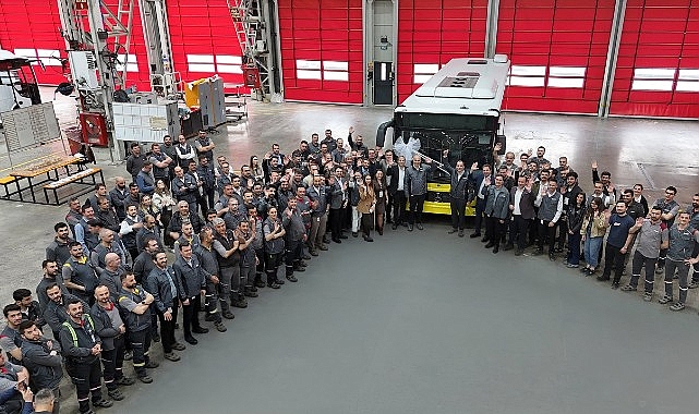 Otokar &Uuml;retimi İlk Mercedes-Benz Conecto Otob&uuml;s Banttan İndi