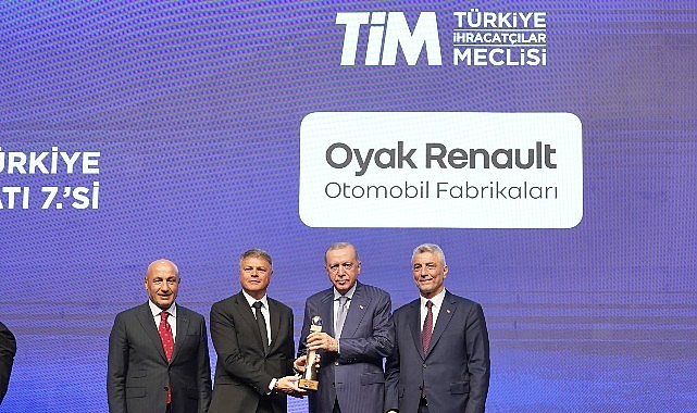 Oyak Renault, T&uuml;rkiye&rsquo;nin en b&uuml;y&uuml;k 7. ihracat&ccedil;ısı oldu