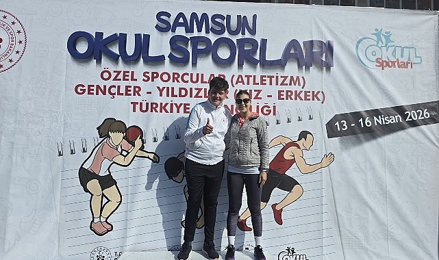 &Ouml;zel Sporcumuz Bahri Durmaz T&uuml;rkiye Altıncısı Oldu