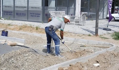 Park ve Bah&ccedil;eler M&uuml;d&uuml;rl&uuml;ğ&uuml;'nden İl&ccedil;e Genelinde Yoğun &Ccedil;alışma
