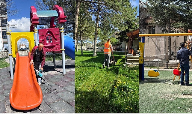 Park ve Bah&ccedil;eler M&uuml;d&uuml;rl&uuml;ğ&uuml;&rsquo;nden Yoğun Bahar Mesaisi