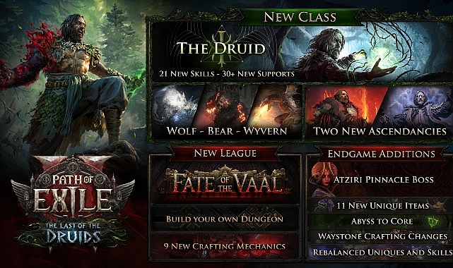 Path of Exile 2: The Last of the Druids ile   12 Aralık&rsquo;ta i&ccedil;indeki vahşi ruhu serbest bırak!
