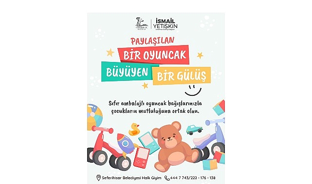 &ldquo;Paylaşılan Bir Oyuncak, B&uuml;y&uuml;yen Bir G&uuml;l&uuml;ş&rdquo;