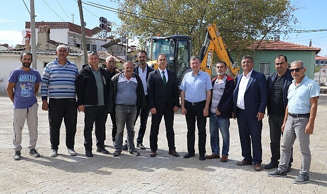 Pazarbaşı Caddesi&rsquo;nde &Ccedil;alışmalar Tamamlandı
