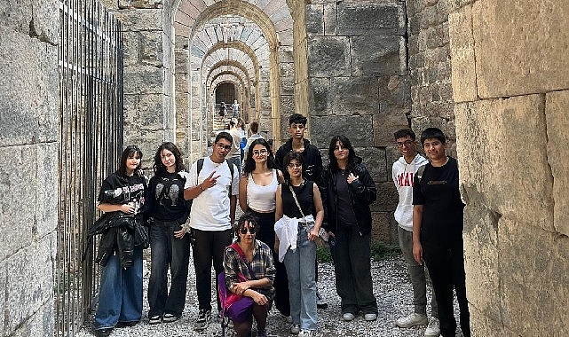Pergamon Antik Kenti&rsquo;nde dil becerilerini geliştirdiler