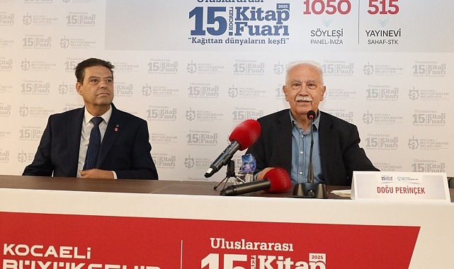 Perin&ccedil;ek, Kitap Fuarı'nda Asya &ccedil;ağını vurguladı