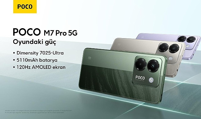 POCO M7 Pro 5G: B&uuml;t&ccedil;e Dostu Fiyatla 5G Hızının G&uuml;c&uuml;  &nbsp;
