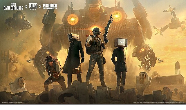 PUBG: BATTLEGROUNDS ve PUBG MOBILE, Cadılar Bayramı&rsquo;na D&uuml;nyaca &Uuml;nl&uuml; Internet Meme&rsquo;i ve YouTube Serisi 'Skibidi Toilet' ile Girmeye Hazırlanıyor