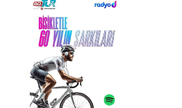 Radyo D&rsquo;den 60 Yıla &Ouml;zel M&uuml;zikal Bir Yolculuk:   &ldquo;Bisikletle 60 Yılın Şarkıları&rdquo;