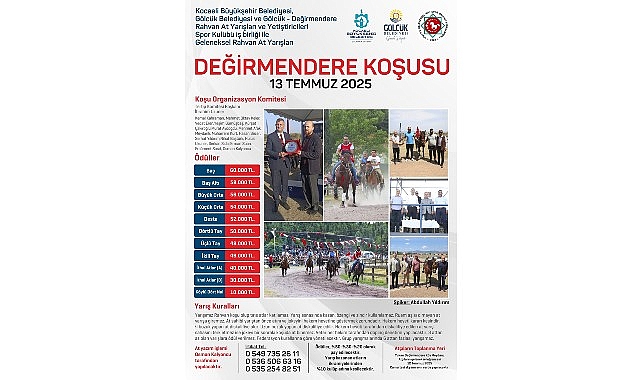 Rahvan at heyecanı 13 Temmuz&rsquo;da G&ouml;lc&uuml;k&rsquo;te yaşanacak