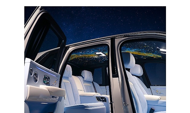 Rolls-Royce&rsquo;dan uzayın dramasını kutlayan eşsiz tasarım; Cullinan Cosmos