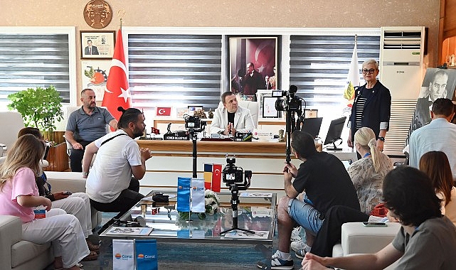 Romanyalı gazeteciler Kemer&rsquo;de
