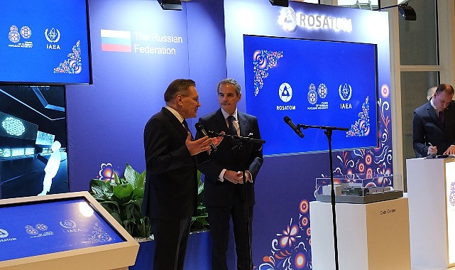 Rosatom Genel M&uuml;d&uuml;r&uuml; Aleksey Likhachev, IAEA Yapay Zeka Sempozyumu'na Katıldı