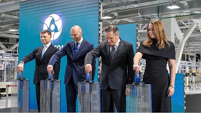 Rosatom, Rusya'nın İlk Lityum-İyon Enerji Depolama Giga Fabrikasını Faaliyete Ge&ccedil;irdi