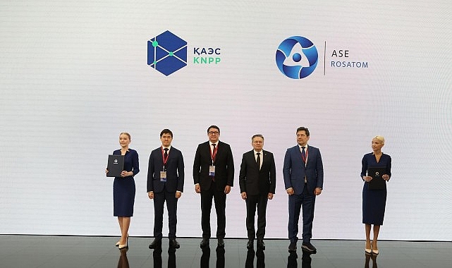 Rosatom ve Kazakistan Cumhuriyeti Atom Enerjisi Kurumu, Kazakistan'da N&uuml;kleer G&uuml;&ccedil; Santrali İnşası İ&ccedil;in Yol Haritasını Onayladı
