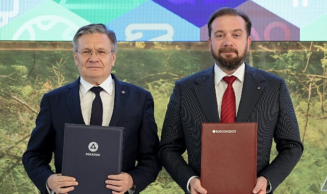 Rosatom ve Roscongress Vakfı, D&uuml;ş&uuml;k Karbonlu Enerji Kullanımı Alanında İş Birliği Anlaşması İmzaladı