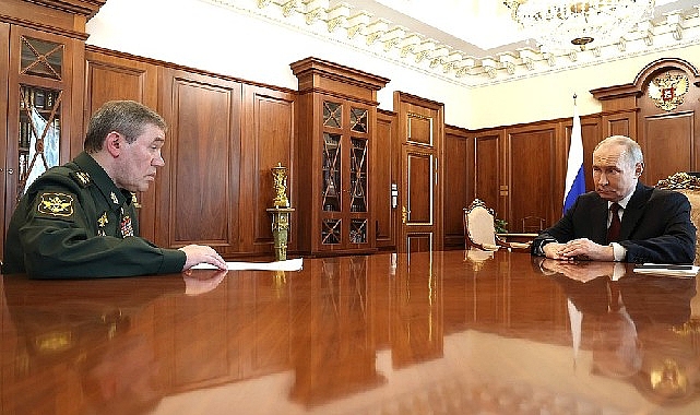 Rusya Silahlı Kuvvetleri Genelkurmay Başkanı Valery Gerasimov ile Toplantı