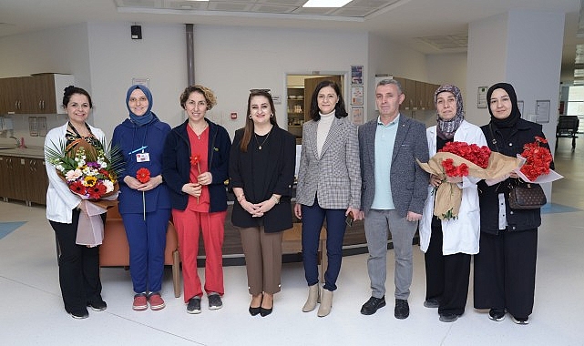 Sağlık &Ccedil;alışanlarına 14 Mart Ziyareti