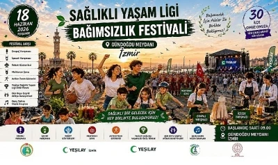Sağlıklı Yaşam Ligi Projesi "İzmir Yeşilay Bağımsızlık Festivali" ile Ta&ccedil;lanıyor