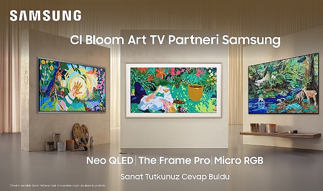 Samsung, CI BLOOM 2026&rsquo;da sanatı son teknolojiyle buluşturuyor