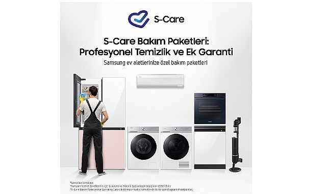 Samsung, ev aletleri i&ccedil;in profesyonel bakım hizmeti başlattı