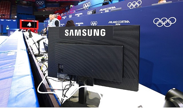 Samsung Odyssey monit&ouml;rleri, Milano Cortina 2026 Kış Olimpiyat Oyunları&rsquo;nda ger&ccedil;ek zamanlı hakemlik ve yayın operasyonlarını destekledi