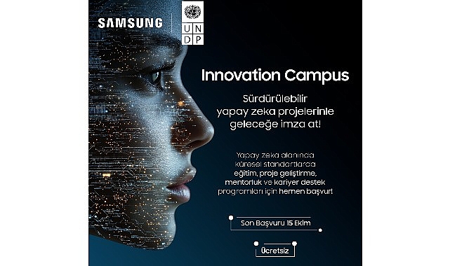 Samsung ve UNDP, Innovation Campus yapay zek&acirc; eğitimi i&ccedil;in gen&ccedil;lerin başvurularını bekliyor