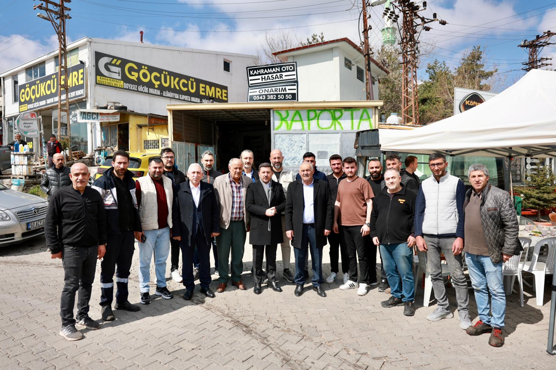 Başkan Arı Sanayi Esnafıyla Kahvaltıda Buluştu